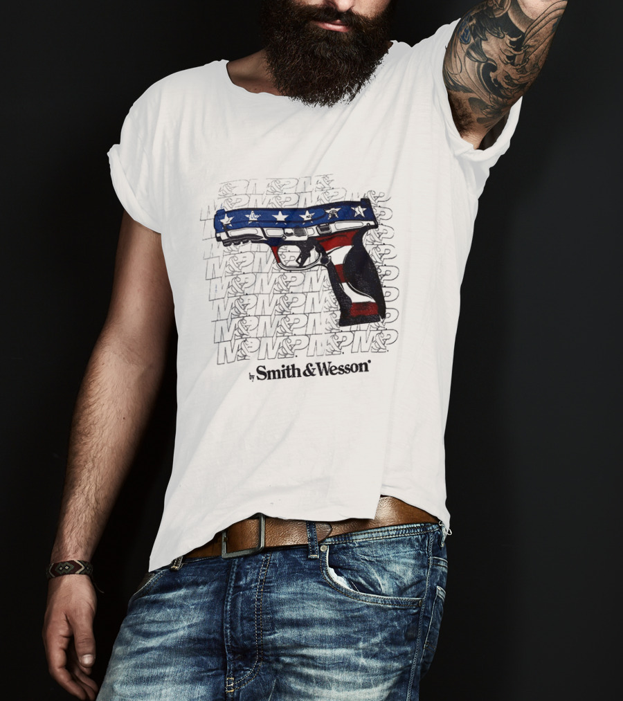 M P Monday By Smith And Wesson Stars And Stripes T-Shirt