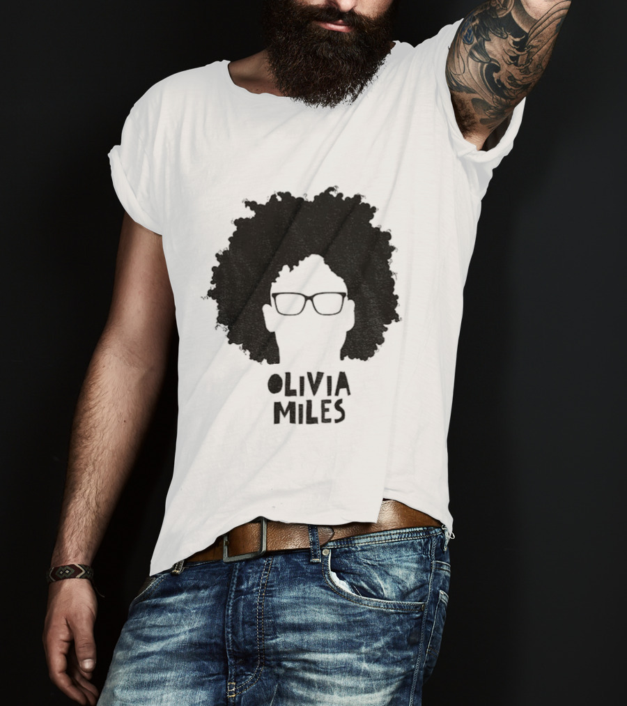 Olivia Miles Afro Glasses Icon WNBA Minnesota Lynx 2026 T-Shirt