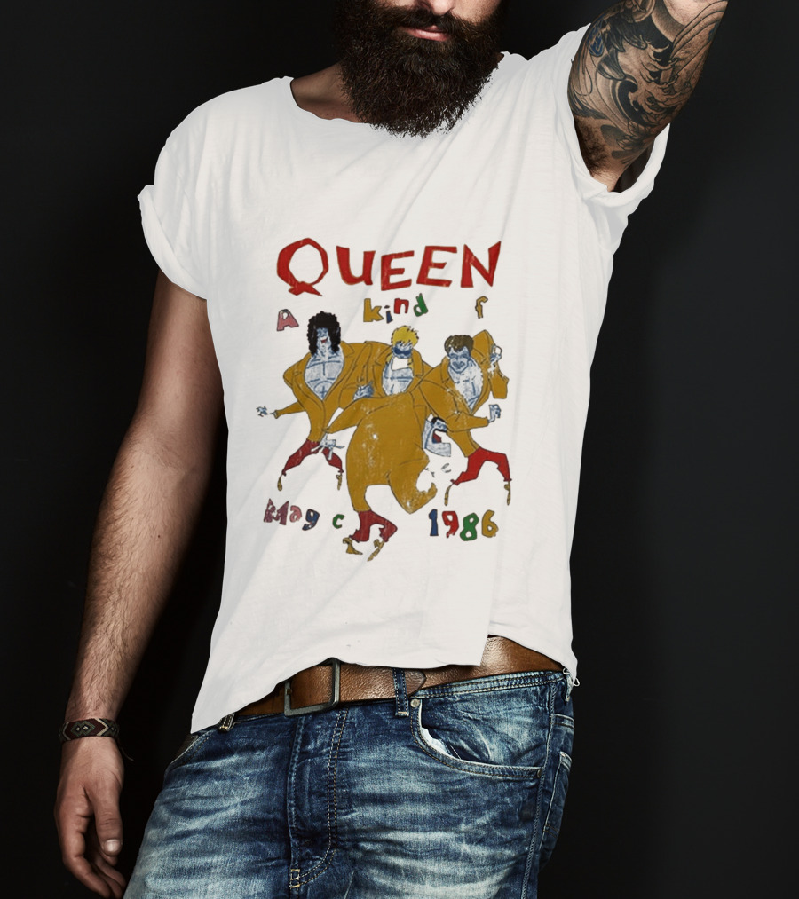Queen A Kind Of Magic Tour 1986 Anniversary T-Shirt