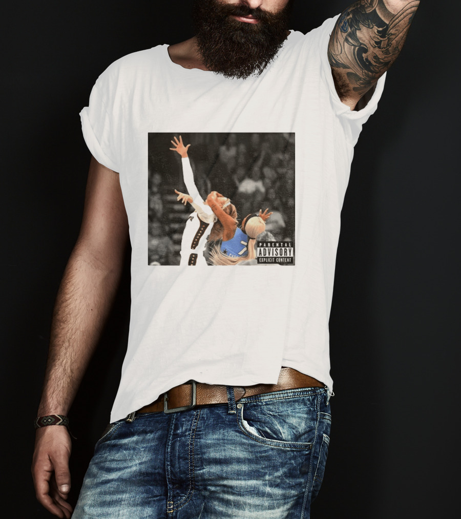 Stand With Sophie Parental Advisory Sophie Cunningham Vs DiJonai WNBA Moment T-Shirt