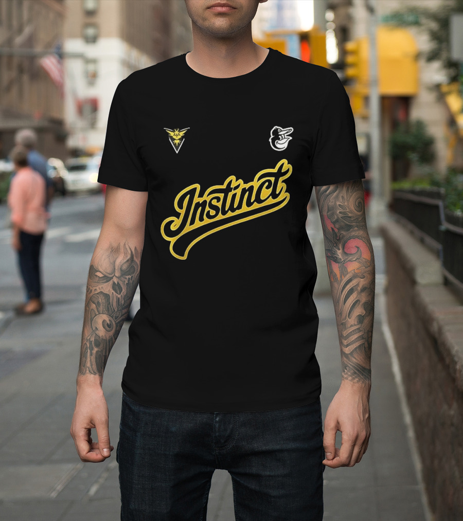 Baltimore Orioles Pokémon GO Team Instinct Collaboration 2026 T-Shirt