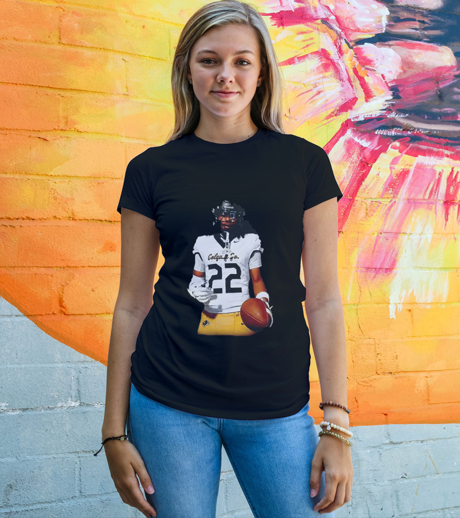 Colquitt County Packers Sean Ethan 22 Football Jersey Player Image T-Shirt