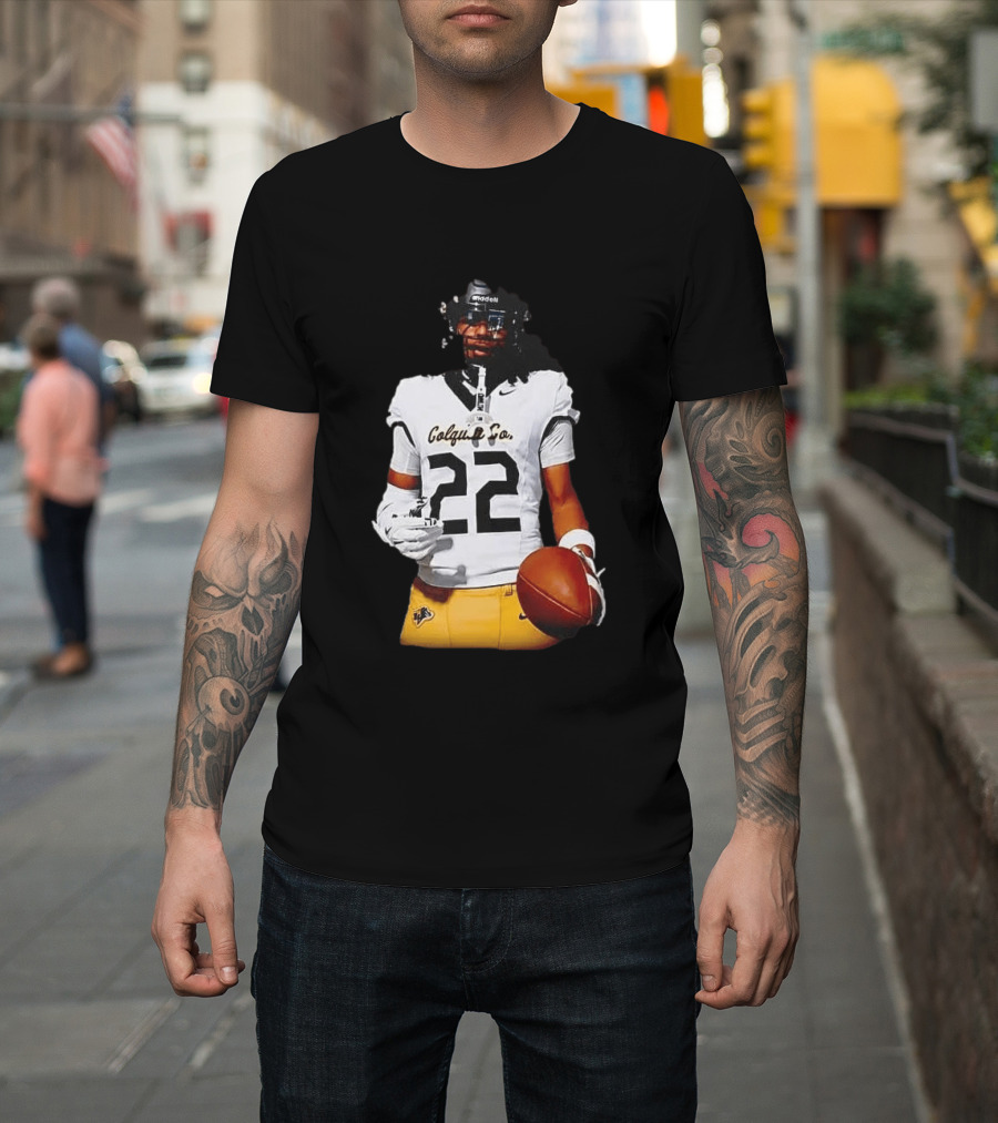 Colquitt County Packers Sean Ethan 22 Football Jersey Player Image T-Shirt