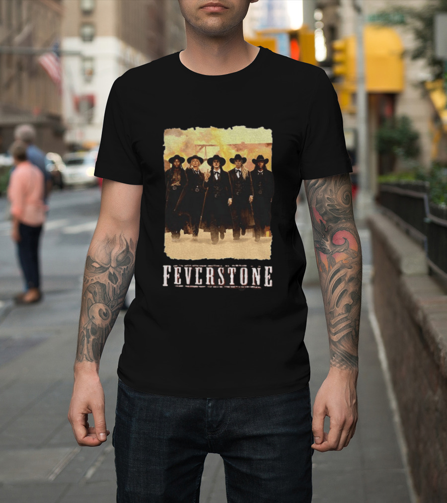Feverstone Indiana Sophie Cunningham Caitlin Clark Tombstone Cowboys T-Shirt
