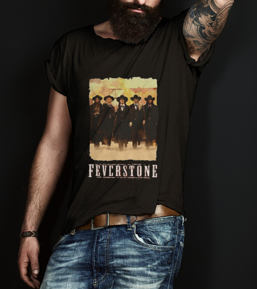 Feverstone Indiana Sophie Cunningham Caitlin Clark Tombstone Cowboys T-Shirt