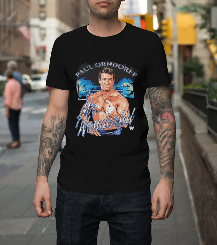 Paul Orndorff Mr. Wonderful WWE Wrestling Legend T-Shirt