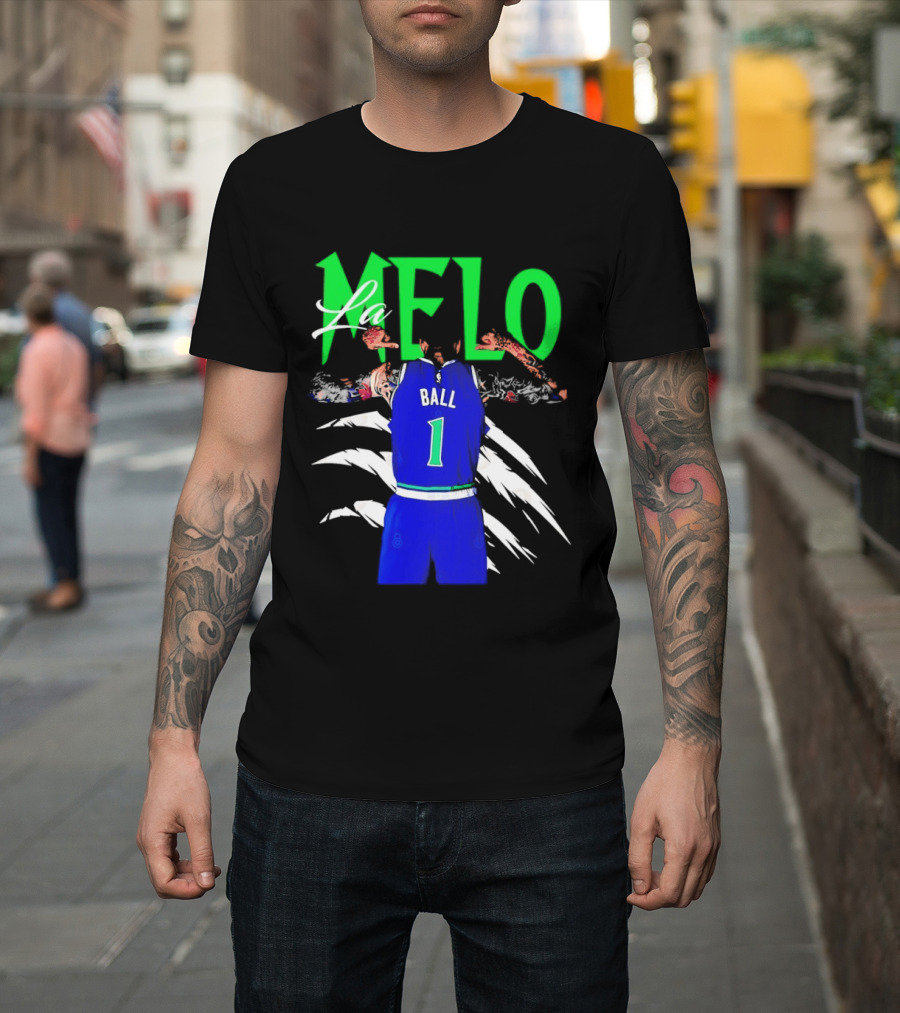 LaMelo Ball Timberwolves NBA Number 1 Jersey T-Shirt