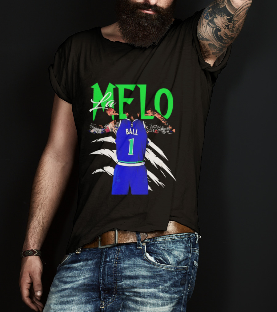 LaMelo Ball Timberwolves NBA Number 1 Jersey T-Shirt
