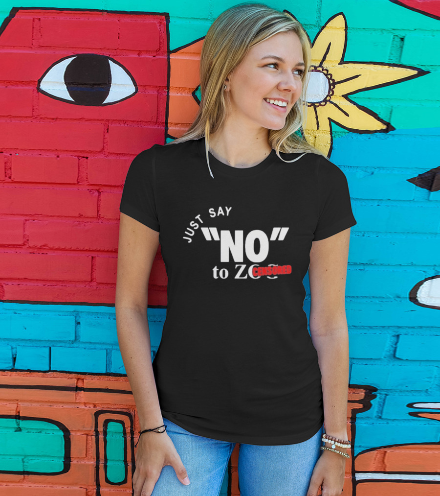 Randy Weaver Just Say No To Censored Zero T-Shirt