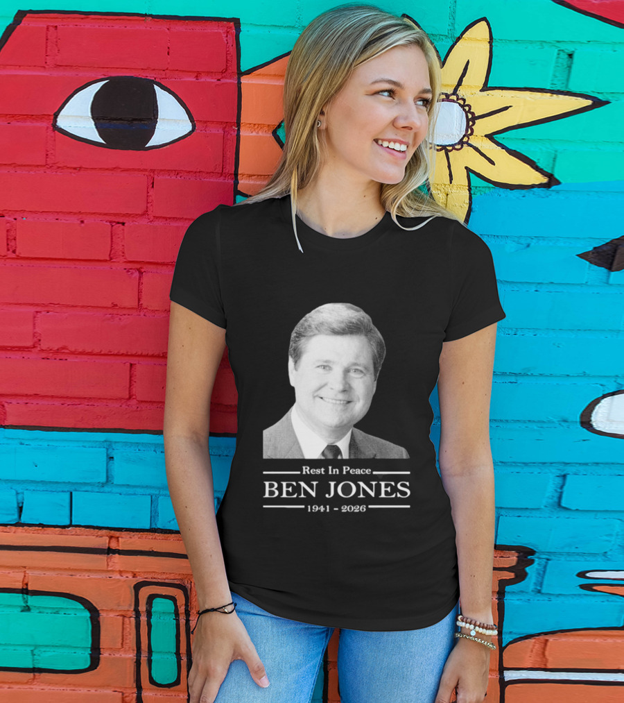 Rest In Peace Ben Jones 1941 2026 Memorial T-Shirt