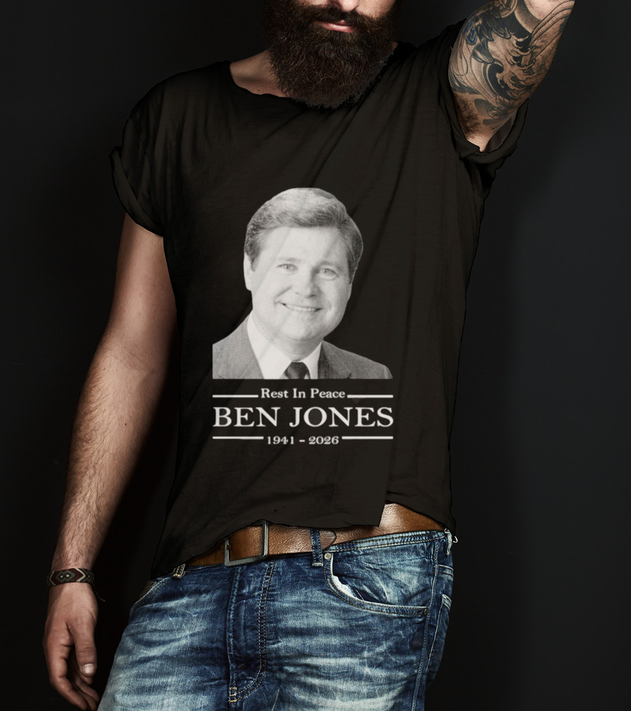 Rest In Peace Ben Jones 1941 2026 Memorial T-Shirt