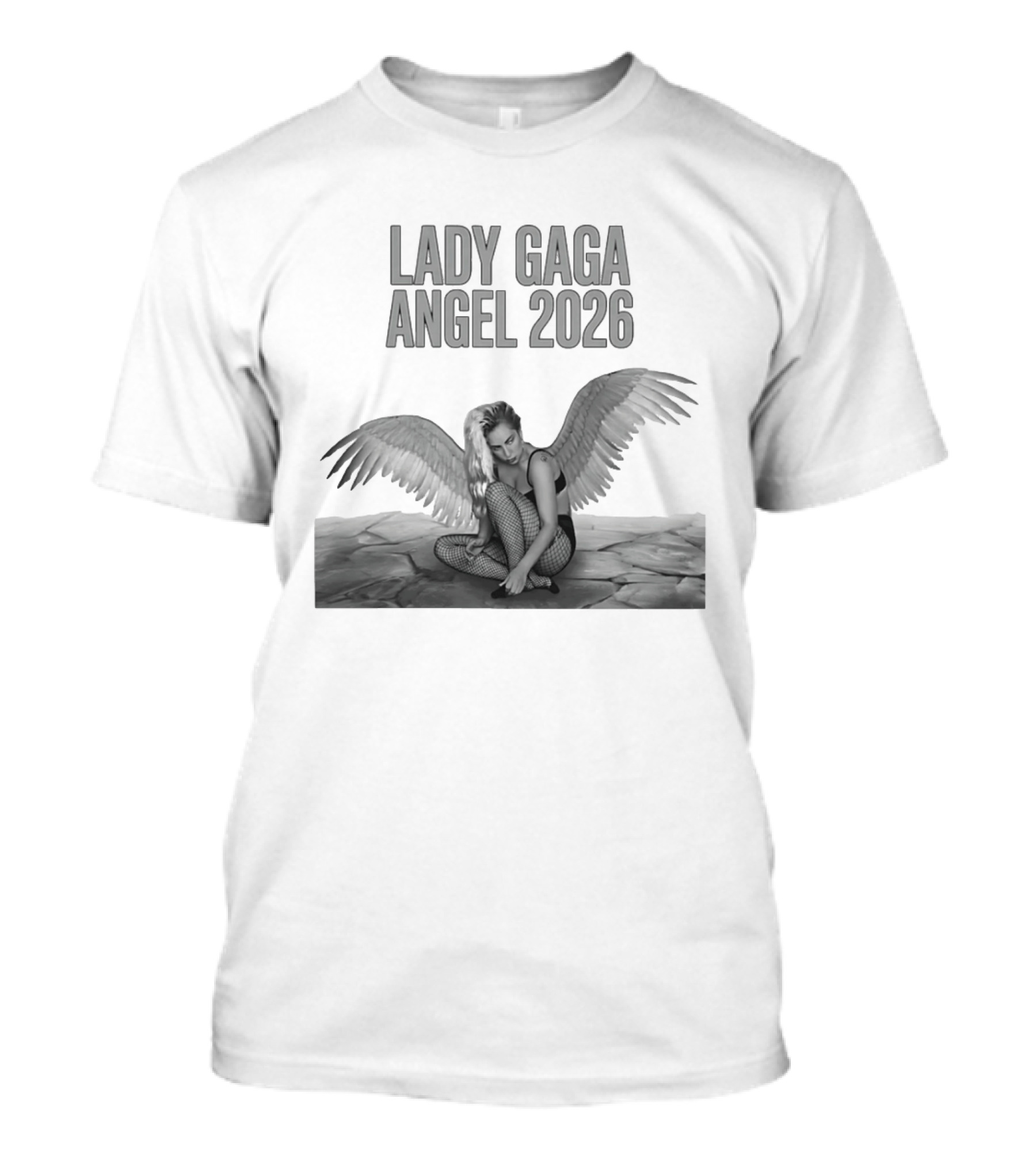 LADY GAGA ANGEL 2026 Winged T-Shirt