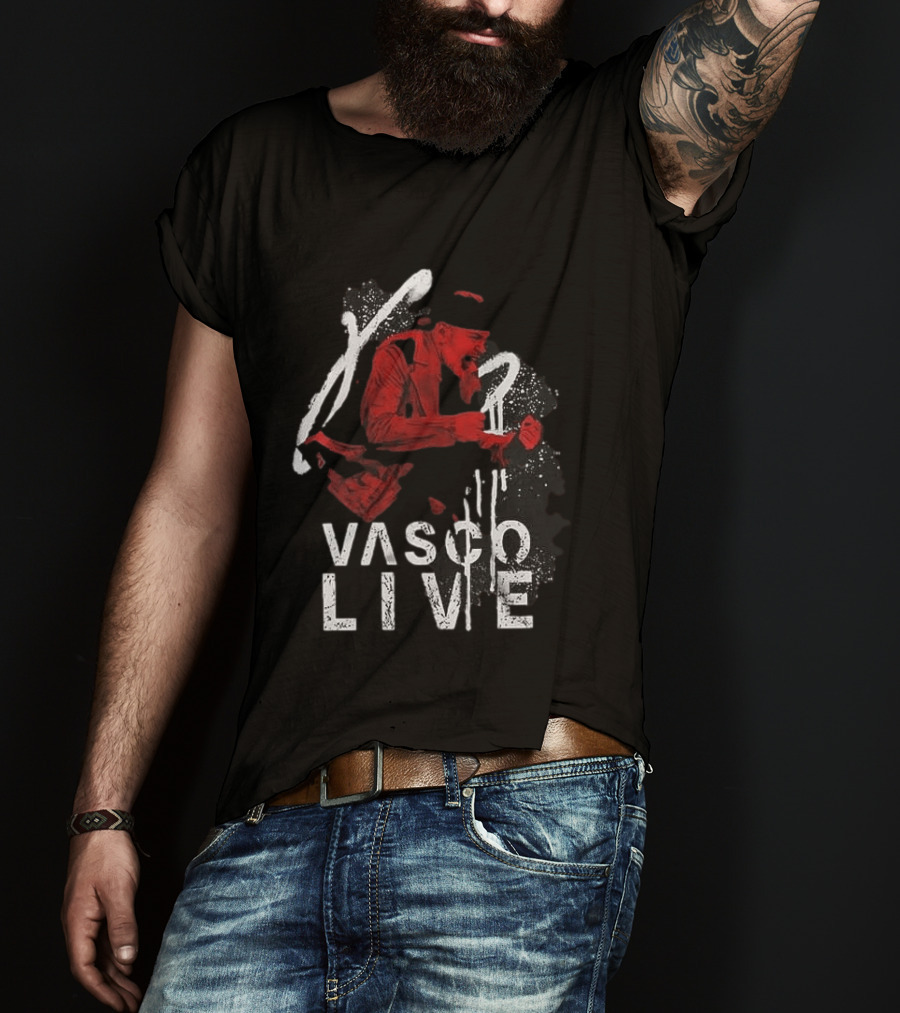 Vasco Live Residency Show Roma 2027 T-Shirt