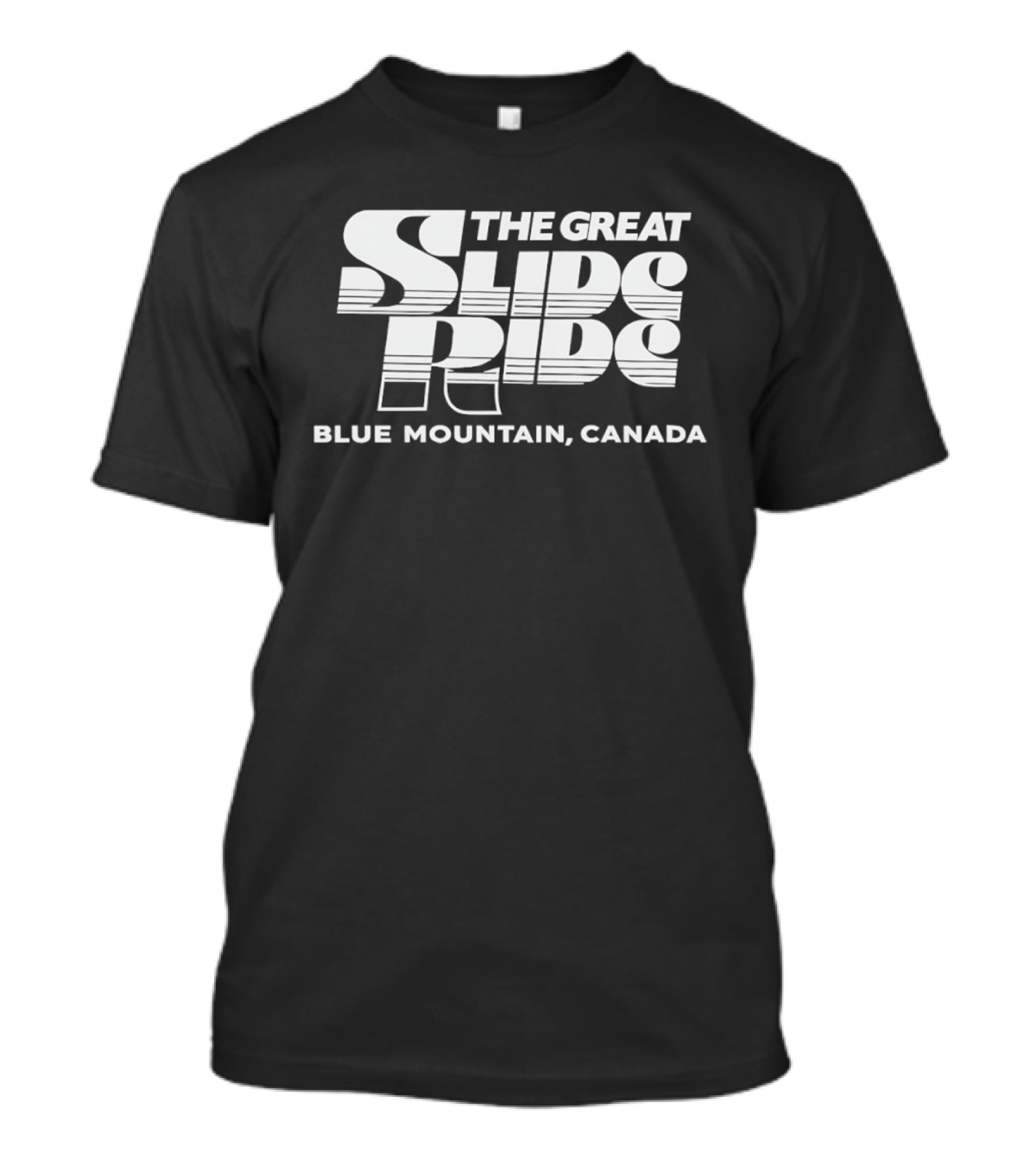 The Great Slide Ride Blue Mountain Canada Adventure Experience T-Shirt