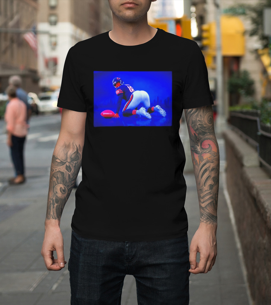 Caleb Williams Madden 27 Chicago Bears Football Sports Game T-Shirt