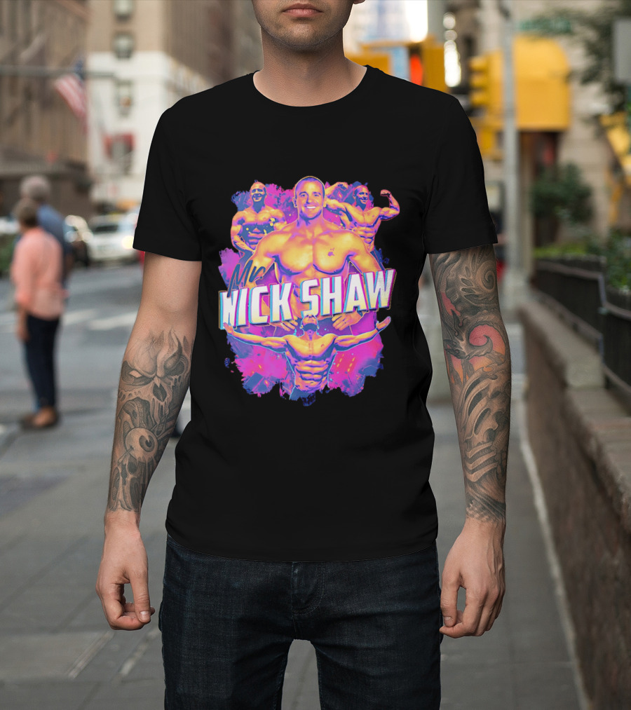 Mr Nick Shaw Bodybuilding Motivation Fitness Enthusiast Hype T-Shirt