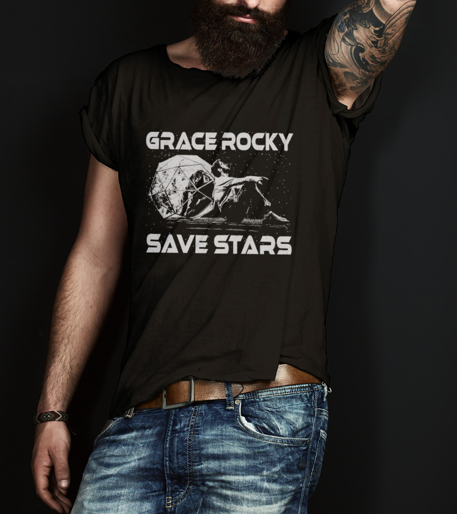 Grace Rocky Project Hail Mary Save Stars T-Shirt