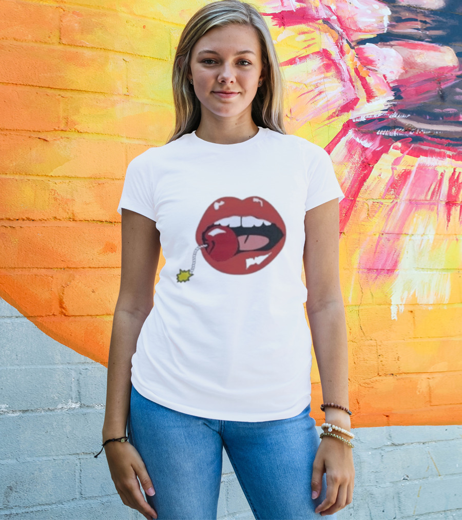 Argylle Aidan Wilde Cherry Lips Bomb T-Shirt