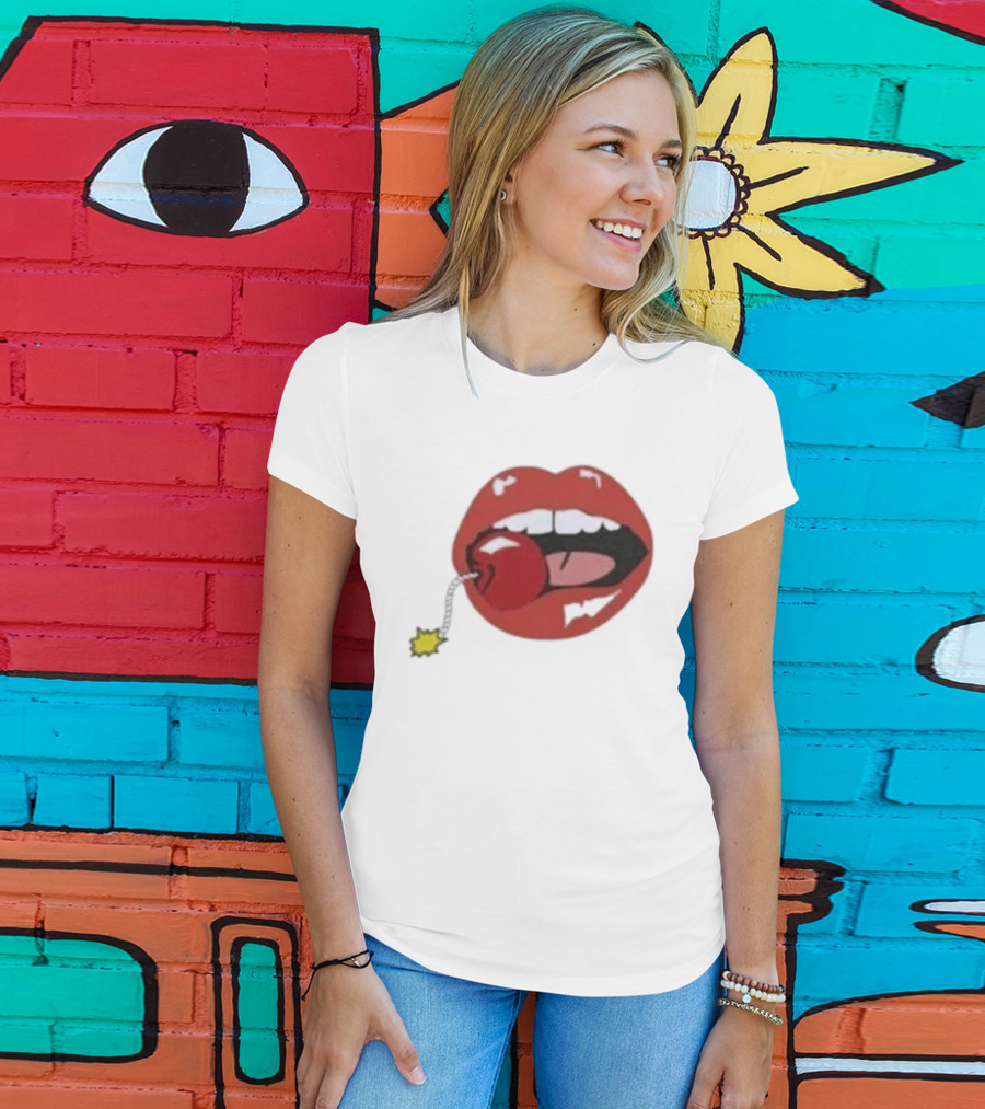 Argylle Aidan Wilde Cherry Lips Bomb T-Shirt