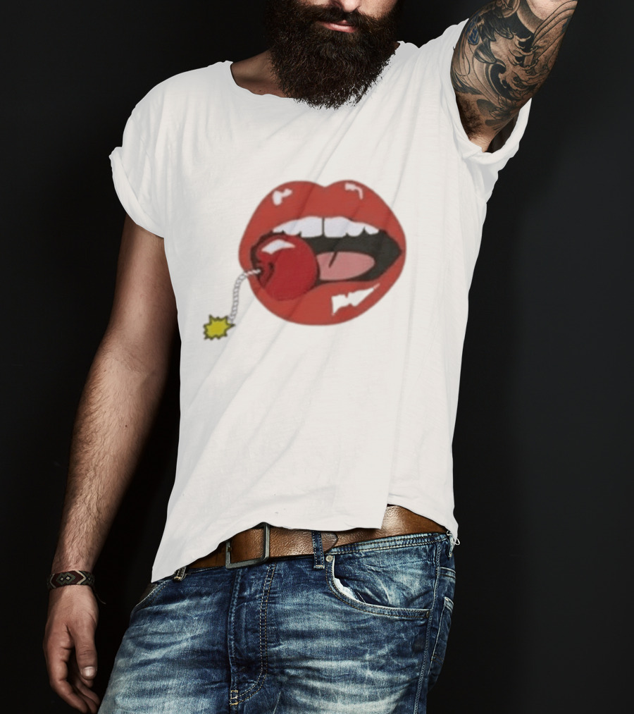 Argylle Aidan Wilde Cherry Lips Bomb T-Shirt