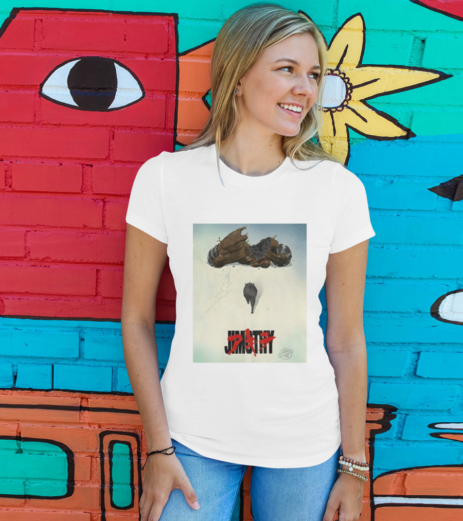 Jimothy Akira Kaneda Bike Homage Neo Tokyo Anime T-Shirt