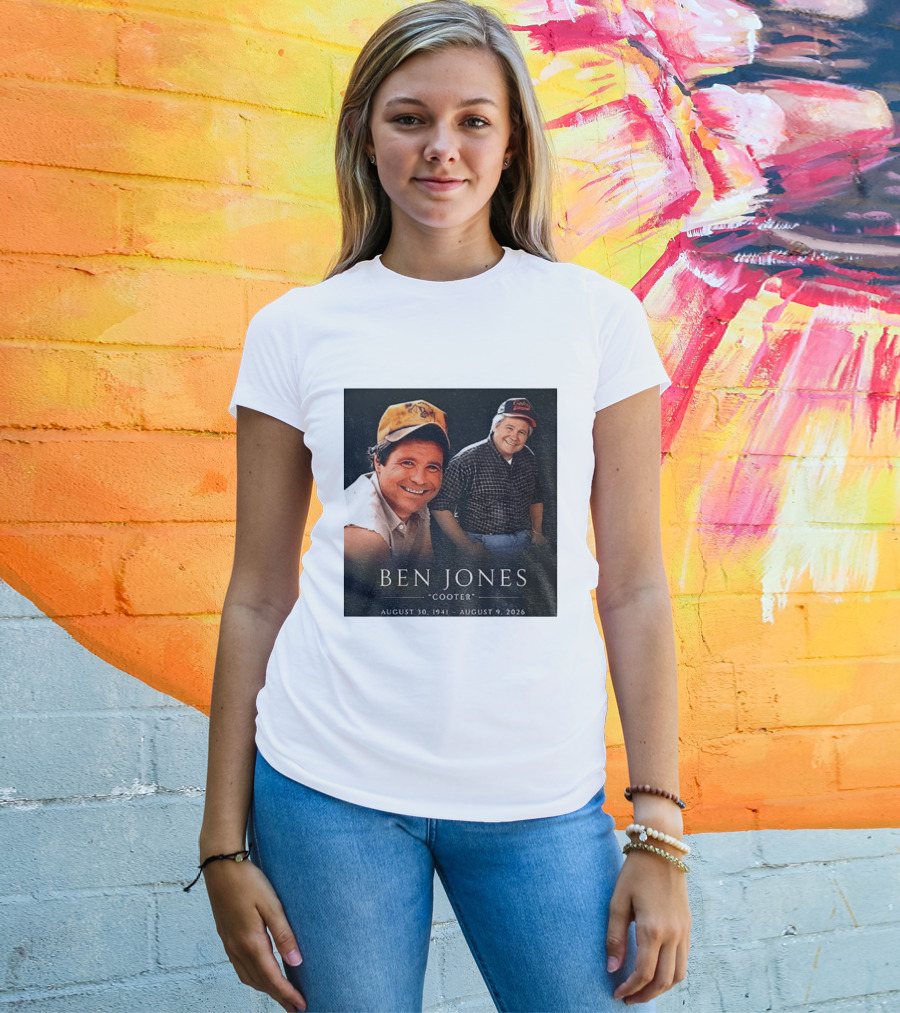 Ben Jones Cooter Memorial August 30 1941 August 9 2026 T-Shirt
