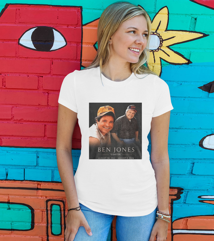 Ben Jones Cooter Memorial August 30 1941 August 9 2026 T-Shirt