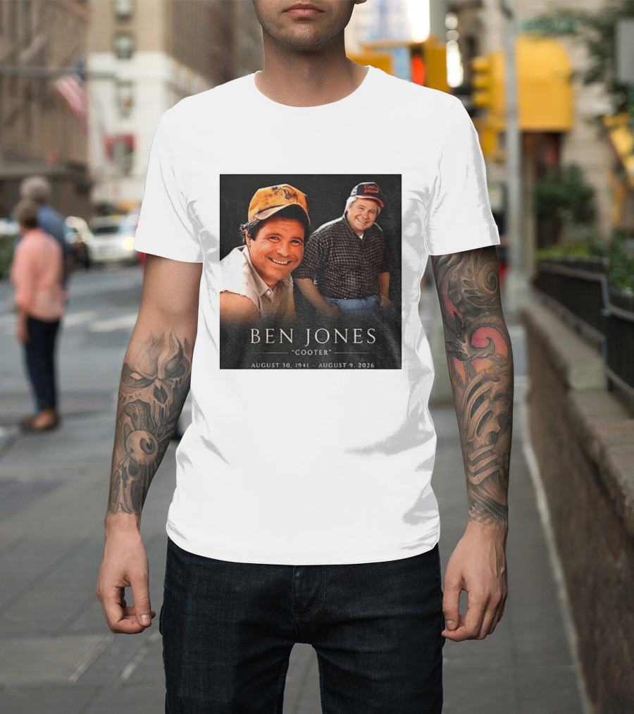 Ben Jones Cooter Memorial August 30 1941 August 9 2026 T-Shirt