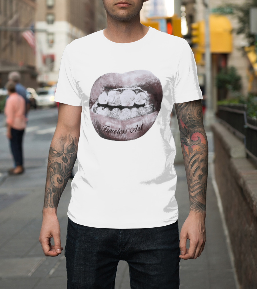 Timeless Art Grillz Lips Renaissance T-Shirt