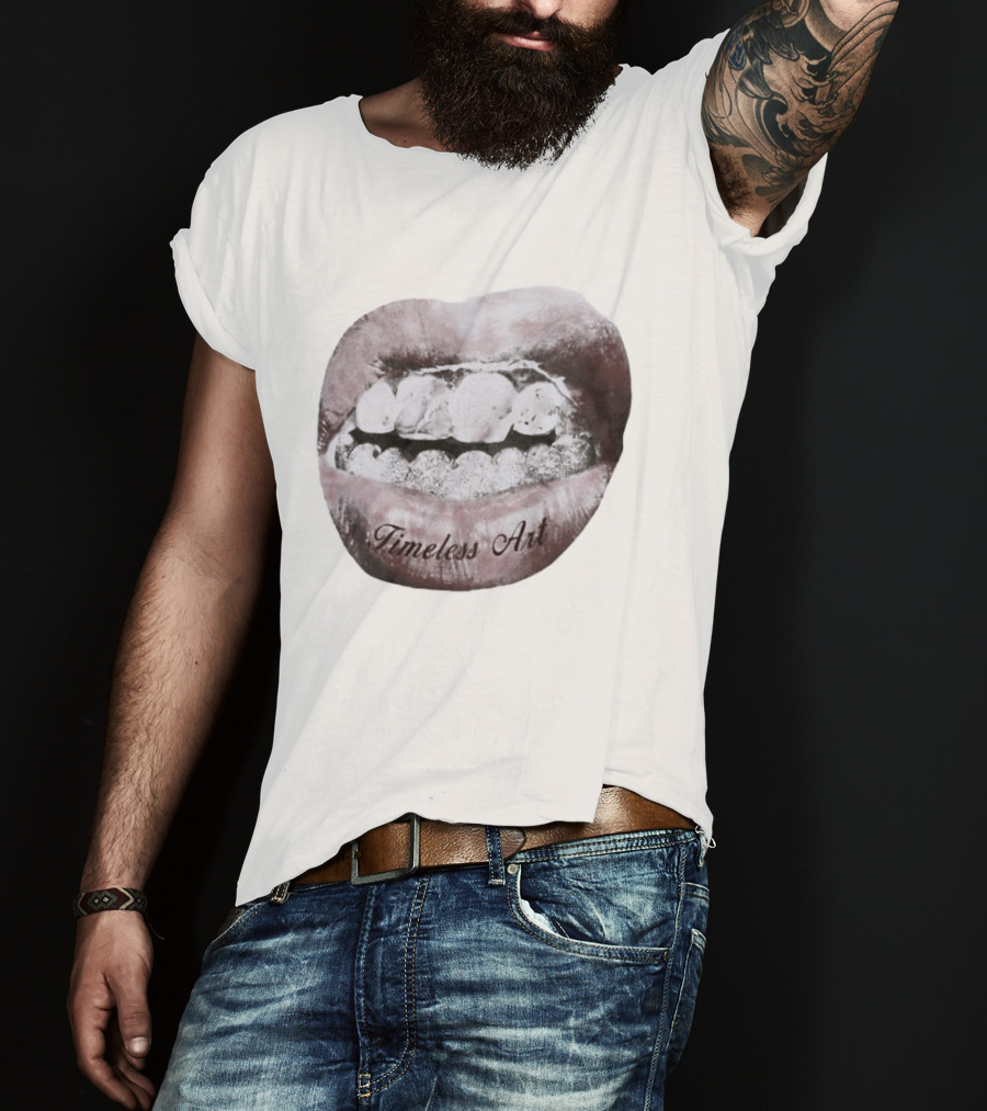 Timeless Art Grillz Lips Renaissance T-Shirt