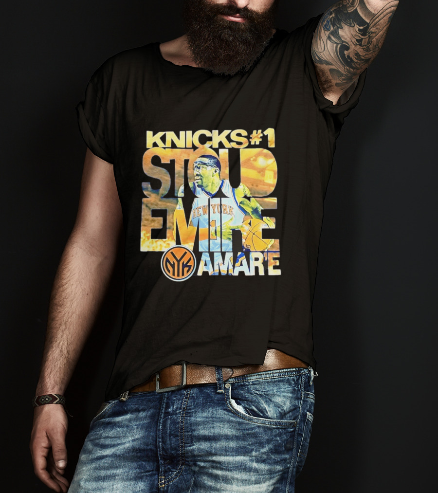 Knicks #1 Stoudemire Amare New York NYK T-Shirt