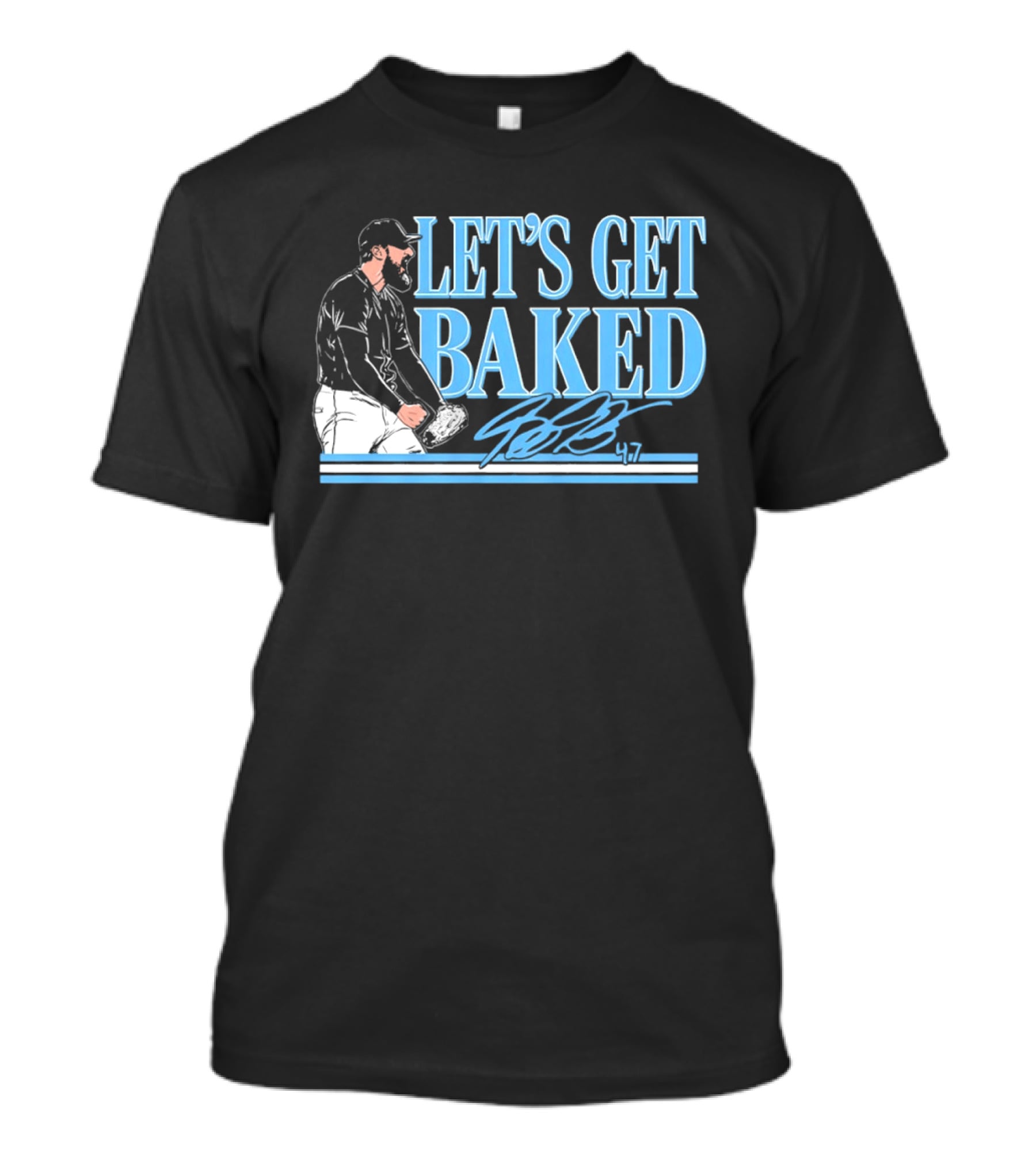 Corbin Burnes Let's Get Baked MLB Baseball Player T-Shirt