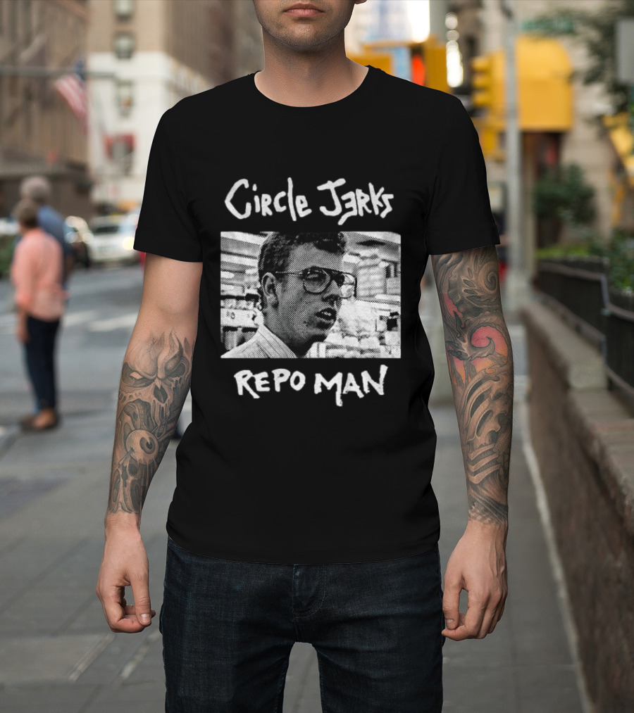 Circle Jerks Punk Rock Band Repo Man T-Shirt