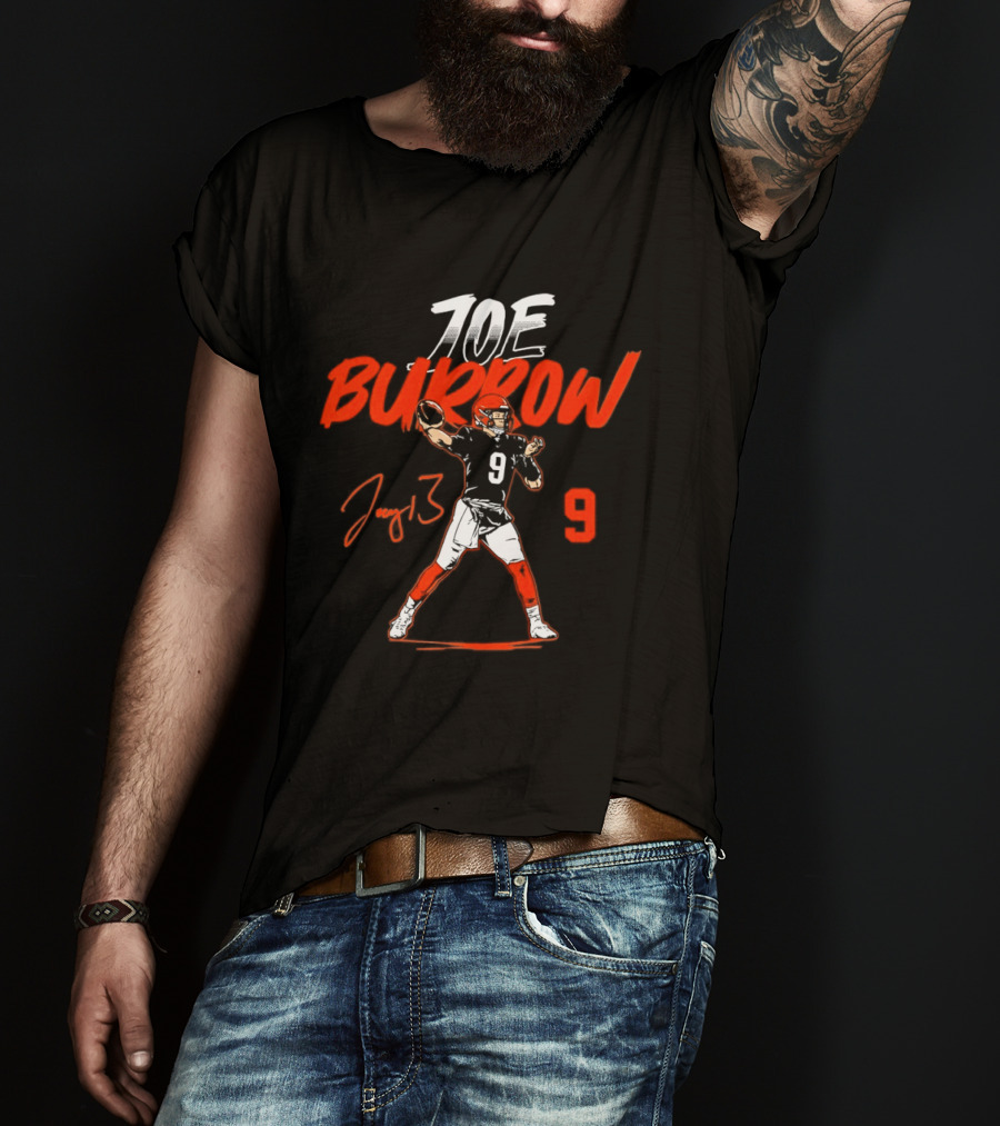 Joe Burrow 9 Cleveland Browns 2026 Football Quarterback T-Shirt