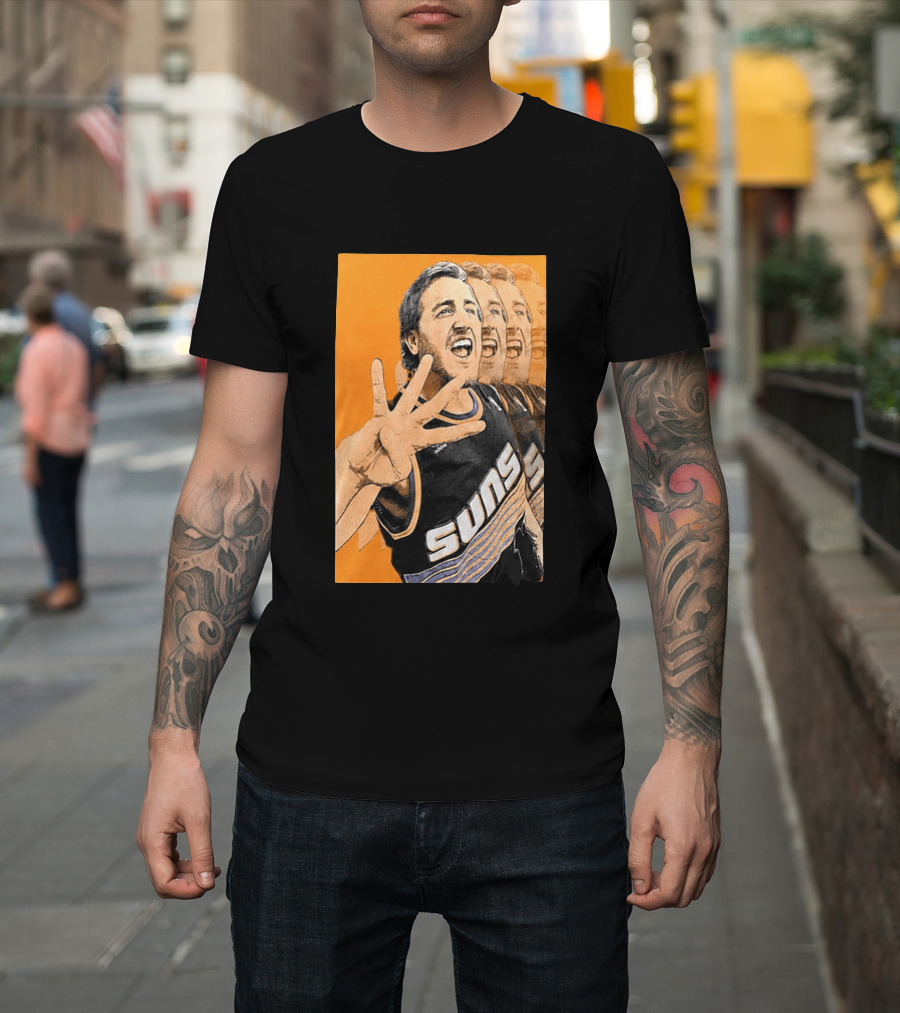 Phoenix Basketball Suns In 4 Fan Celebration T-Shirt