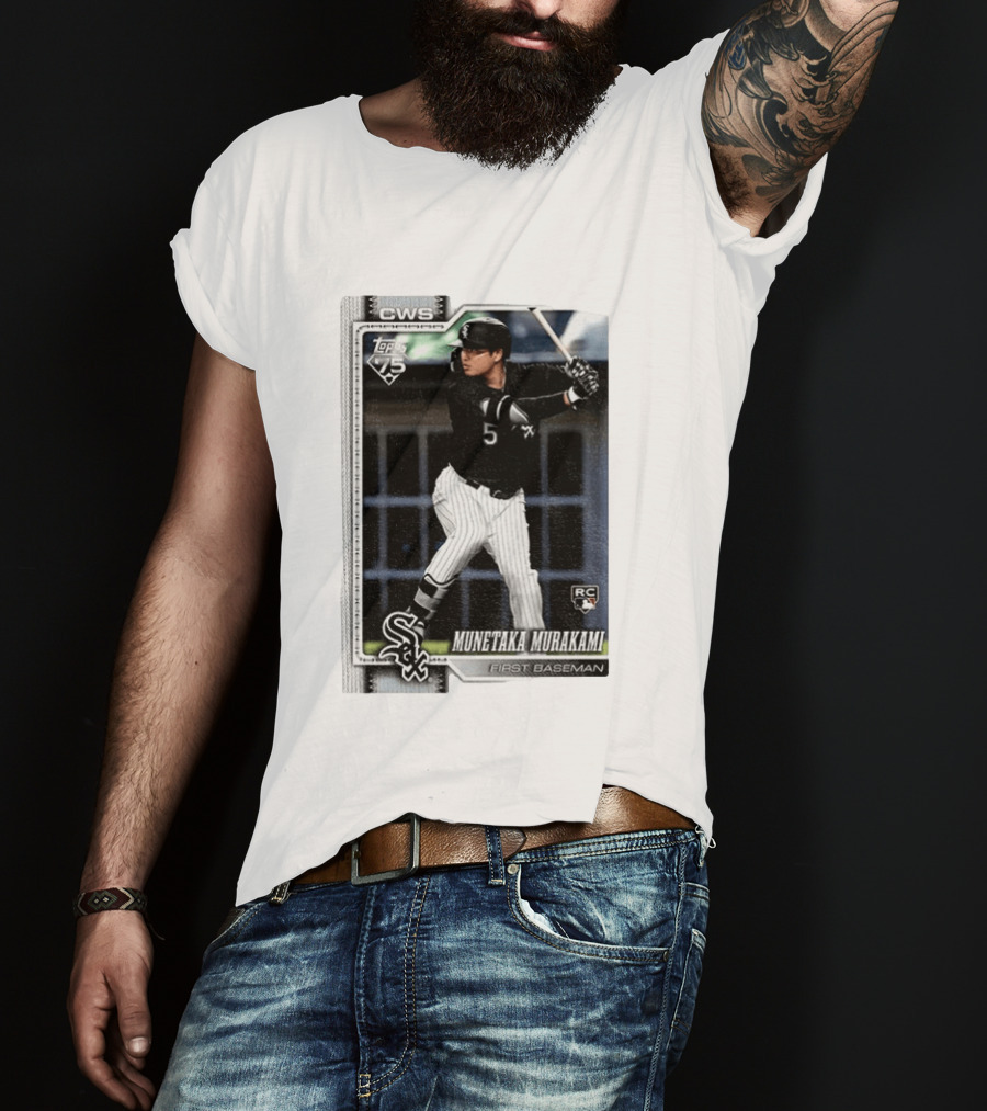 2026 Topps Series 2 Baseball Rookie Card Munetaka Murakami #503 RC First Baseman CWS T-Shirt