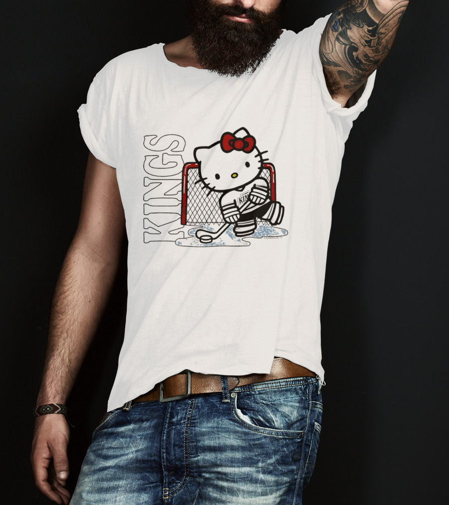 Hello Kitty Los Angeles Kings NHL 2026 Kings Hockey T-Shirt