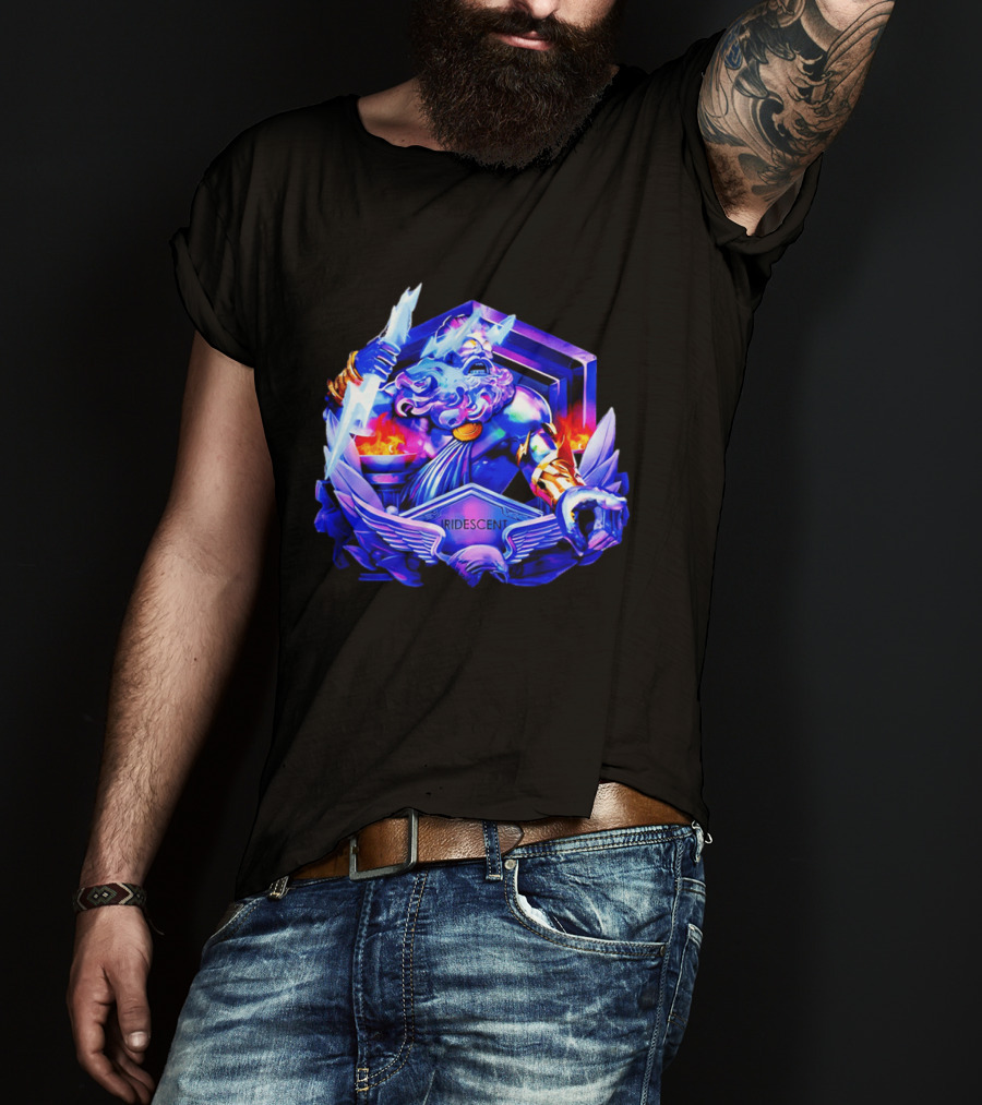 Call Of Duty Iridescent Rank Lightning Warrior T-Shirt