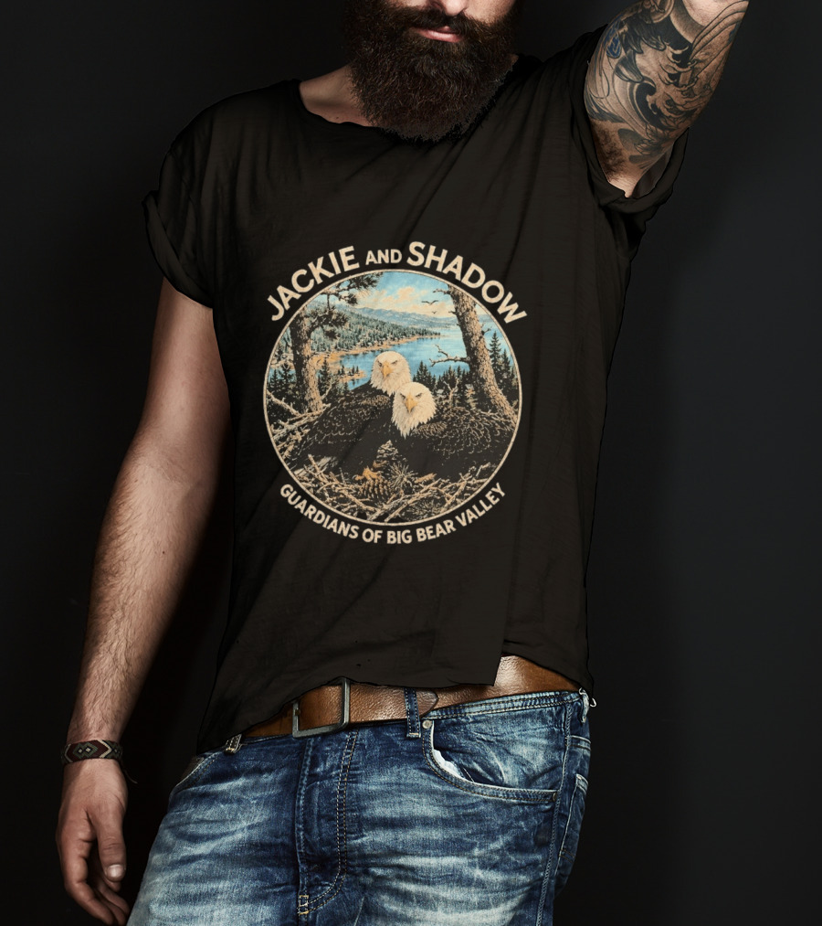 Jackie And Shadow Guardians Of Big Bear Valley T-Shirt