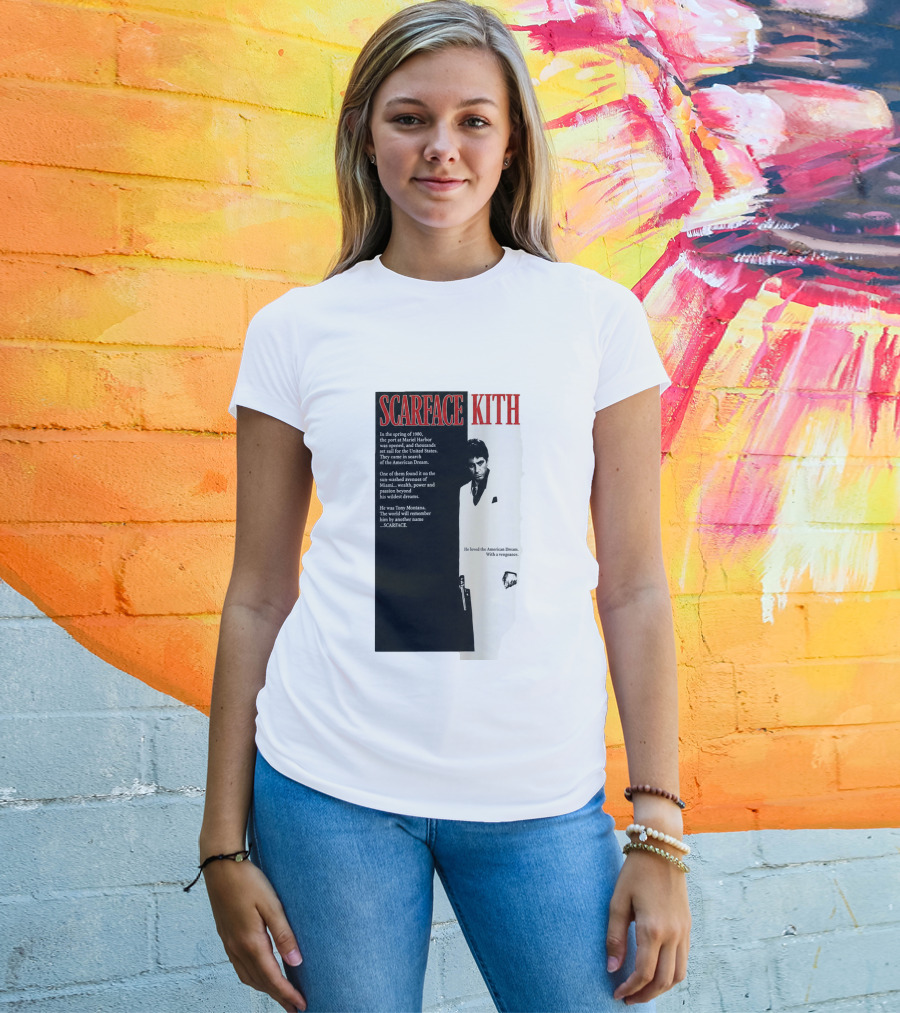 Scarface Kith Tony Montana American Dream 1980 T-Shirt