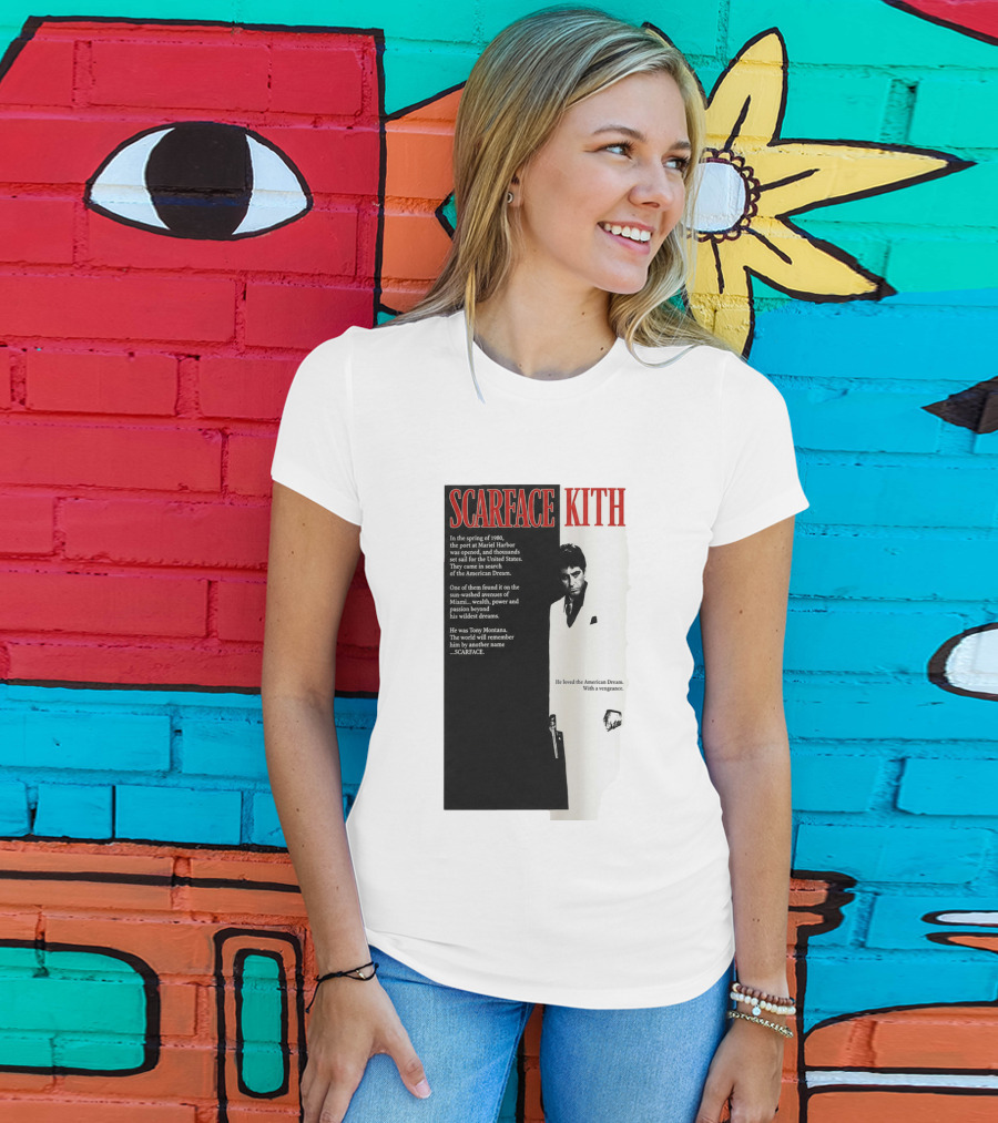 Scarface Kith Tony Montana American Dream 1980 T-Shirt