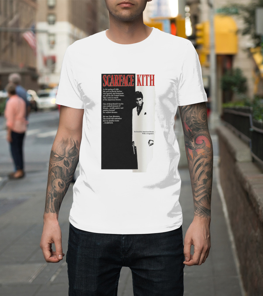 Scarface Kith Tony Montana American Dream 1980 T-Shirt