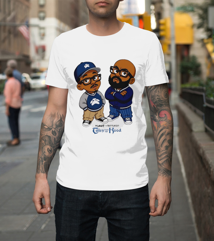 Kurupt DJ Battlecat Tales From My Hood Characters T-Shirt