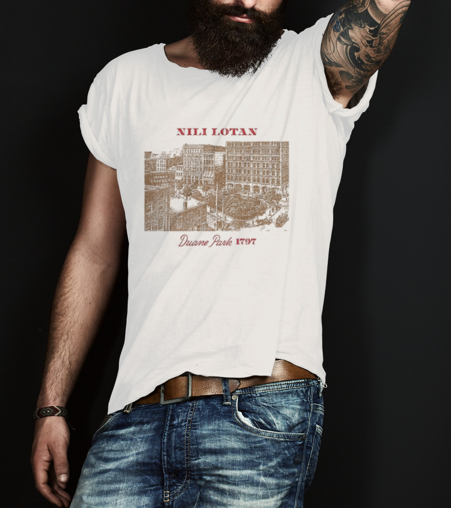 Nili Lotan Duane Park 1797 Architecture Scene T-Shirt