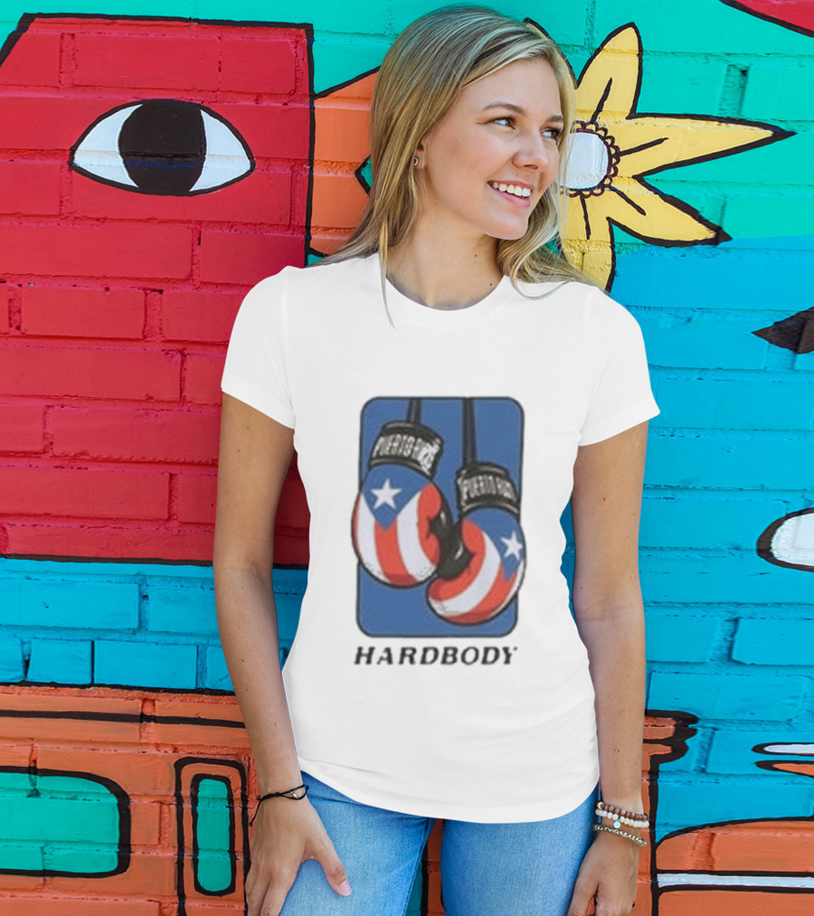 Passportal Hardbody Puerto Rican Boxing Gloves T-Shirt