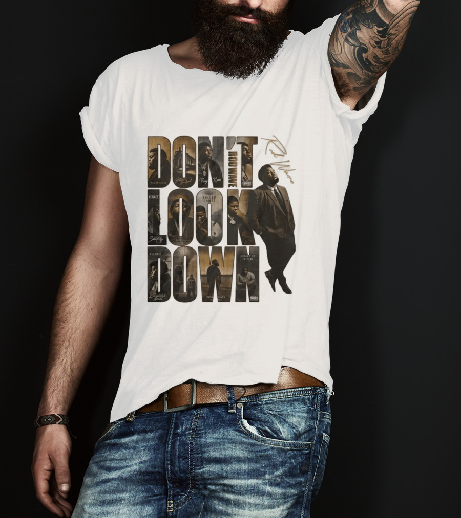 Rod Wave Don't Look Down Album Featuring Kodak Black And KSGNate T-Shirt