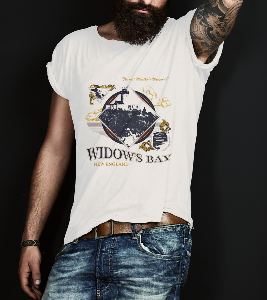 Widow's Bay New England The Next Maine's Vineyard Mysterious Island T-Shirt