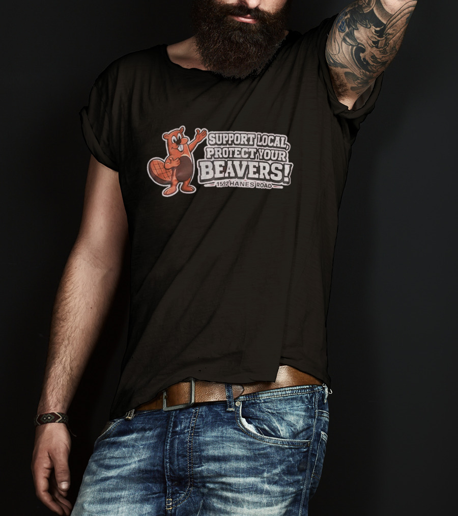 Buc Ee's Beavers Mini Mart Support Local Protect Your Beavers T-Shirt