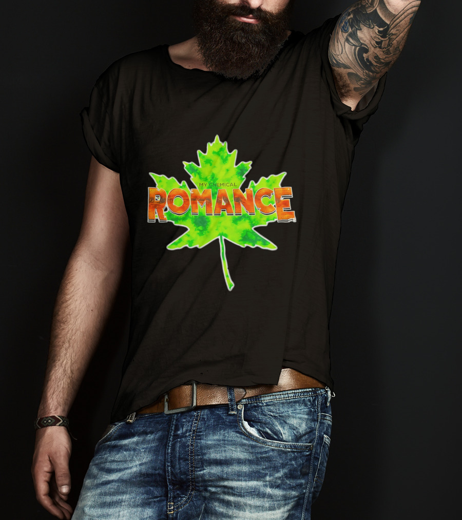 My Chemical Romance Maple Leaf Bright T-Shirt