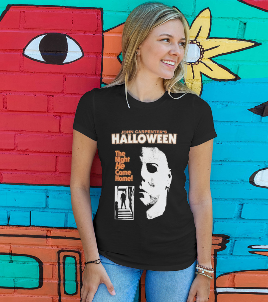 John Carpenter's Halloween The Night He Came Home T-Shirt